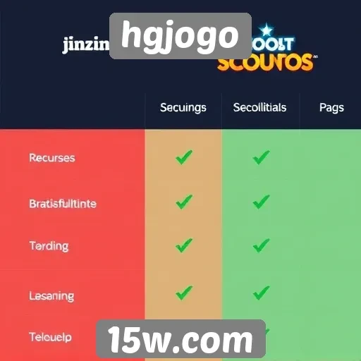 Comparativo entre hgjogo e outras plataformas de jogos